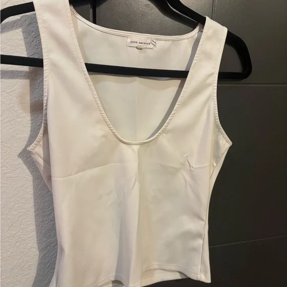 Good American Ivory Camisole Top - Picture 1 of 3